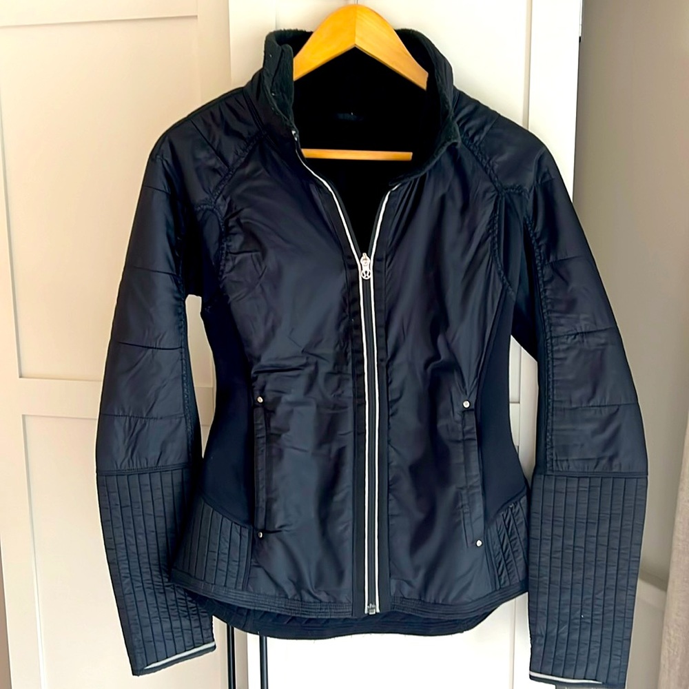 LuLuLemon Jacket - black, size 6